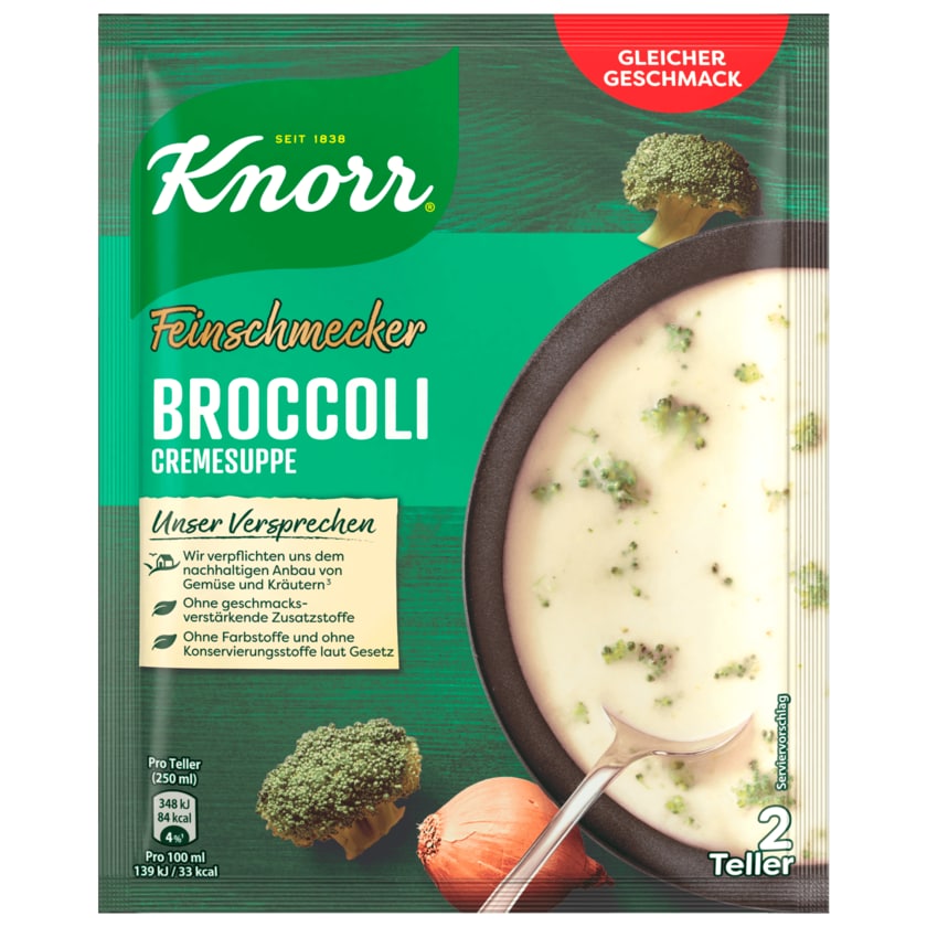 Knorr Feinschmecker Broccoli Cremesuppe 500ml
